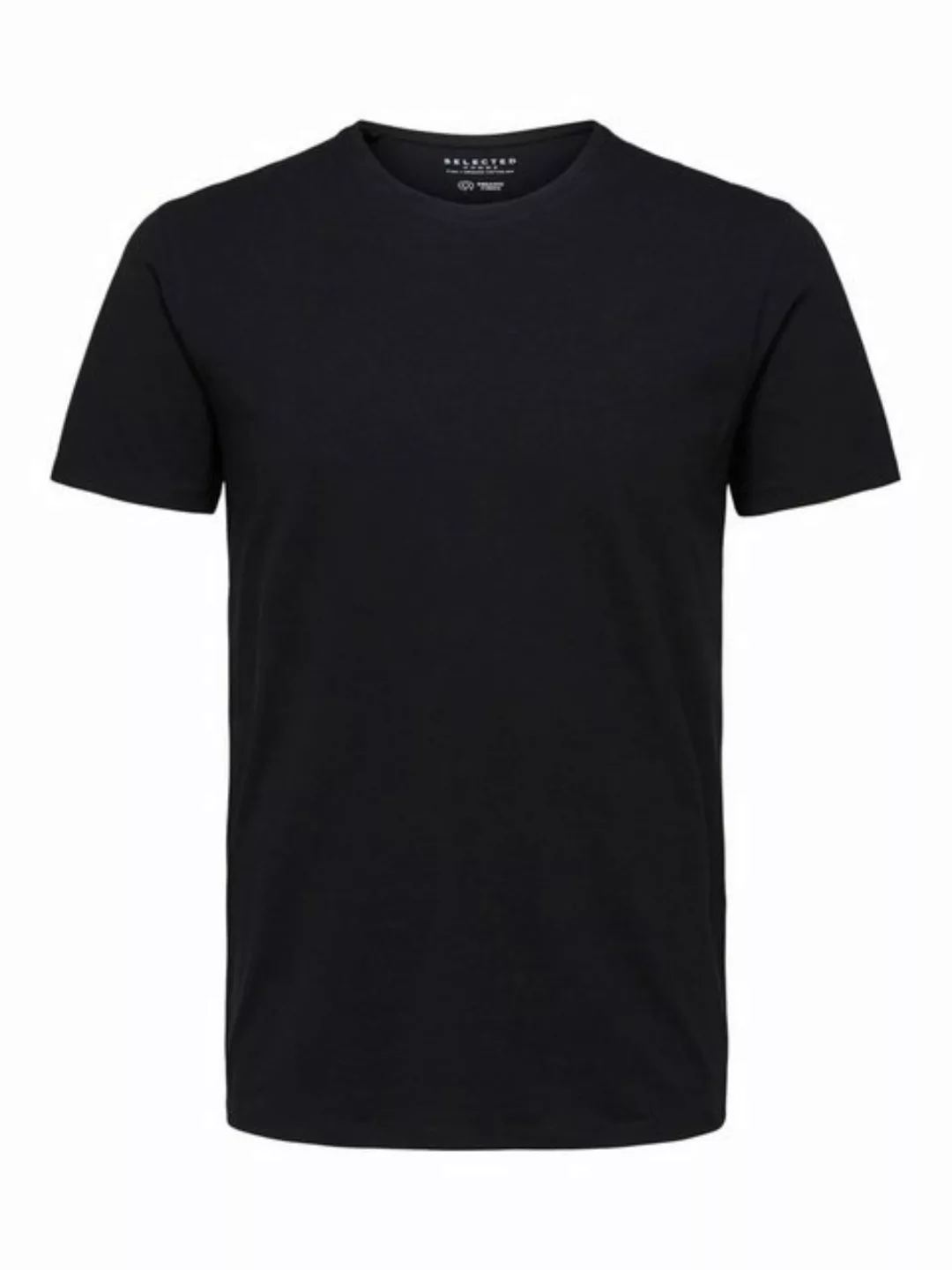 Selected Homme Herren Rundhals Kurzarm T-Shirt SLHNEWPIMA günstig online kaufen