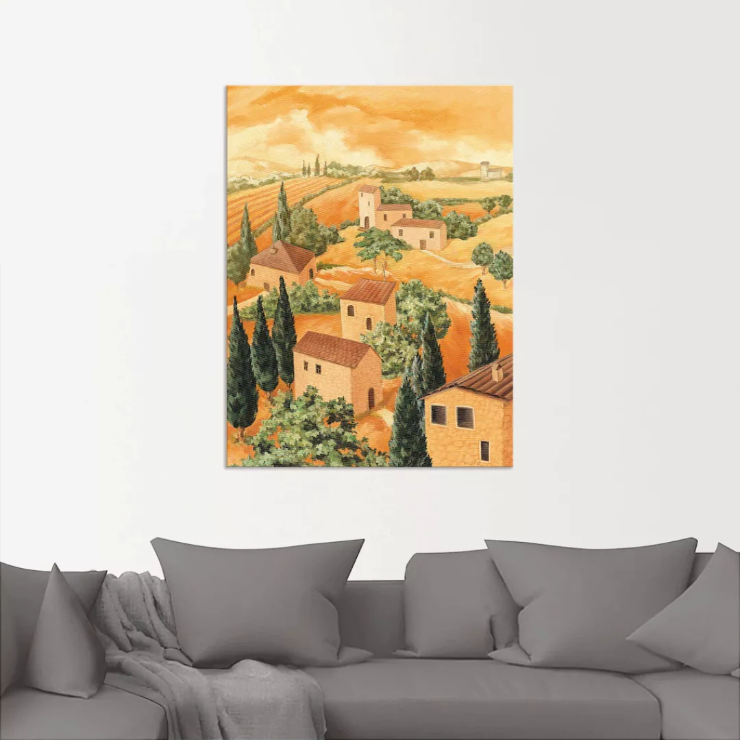 Artland Wandbild "Landschaft Italien", Europa, (1 St.), als Alubild, Outdoo günstig online kaufen