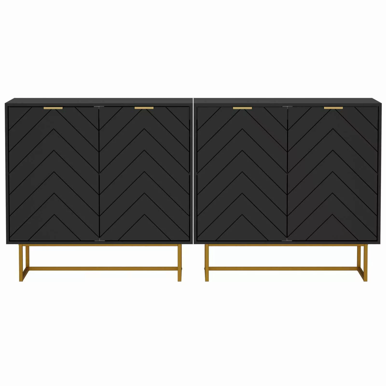 UEV Sideboard Kommode mit Türen Küchenschrank günstig online kaufen