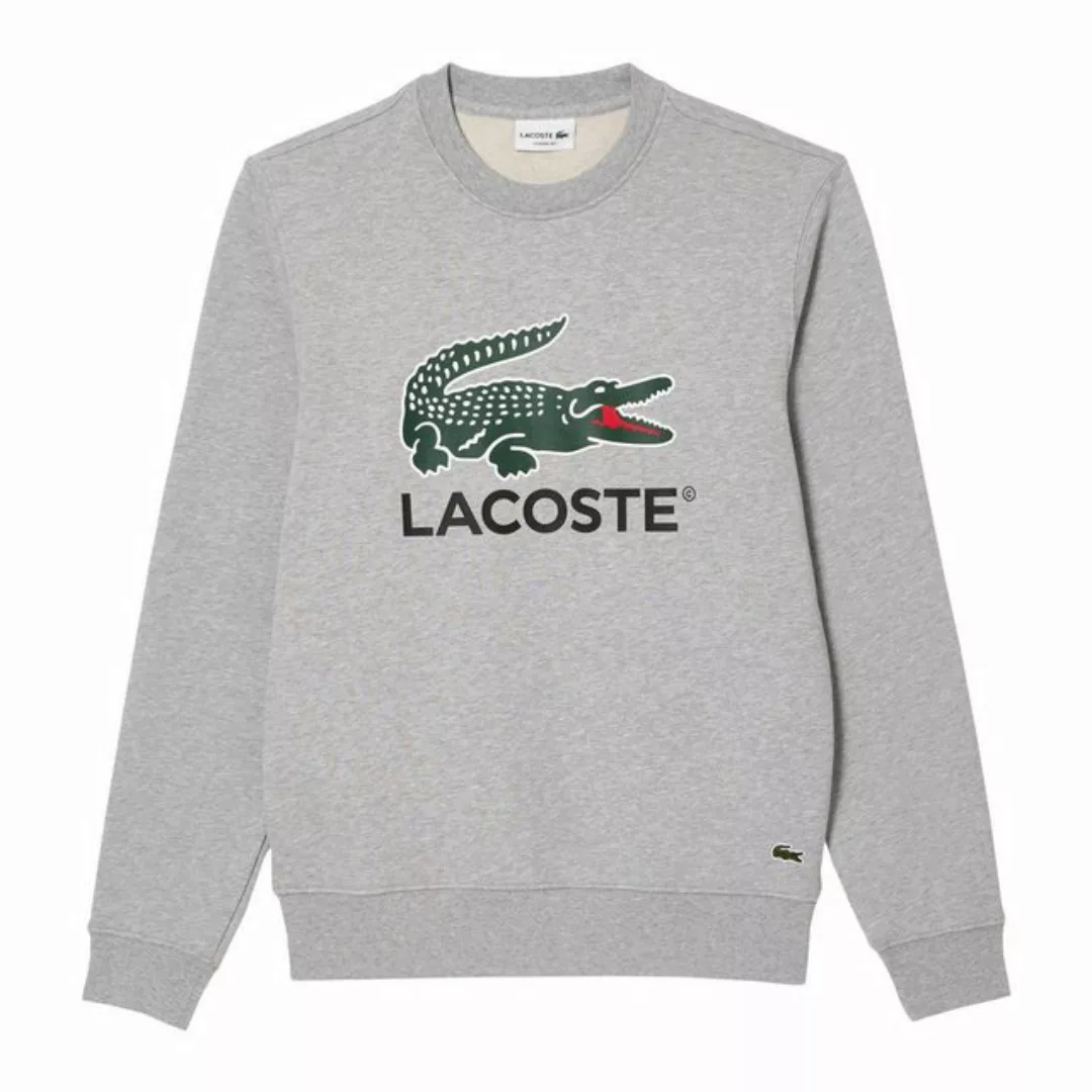 Lacoste Sweatshirt Sweatshirt Pullover ohne Kapuze (1-tlg) günstig online kaufen