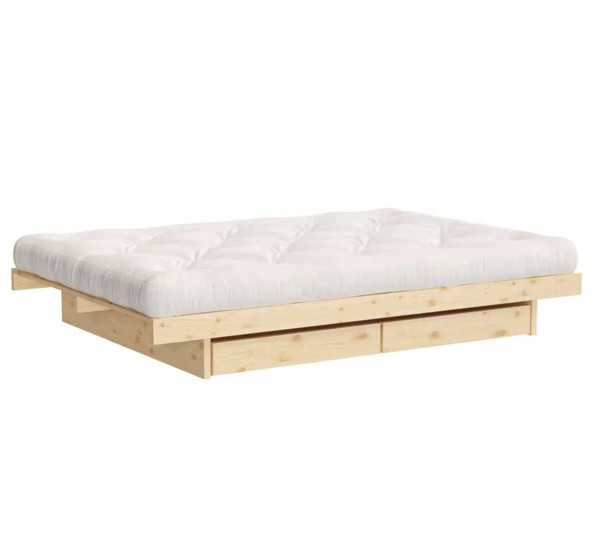 Karup Design Bettgestell "Kanso Bed, Stauraumbett, Bett mit oder ohne Schub günstig online kaufen