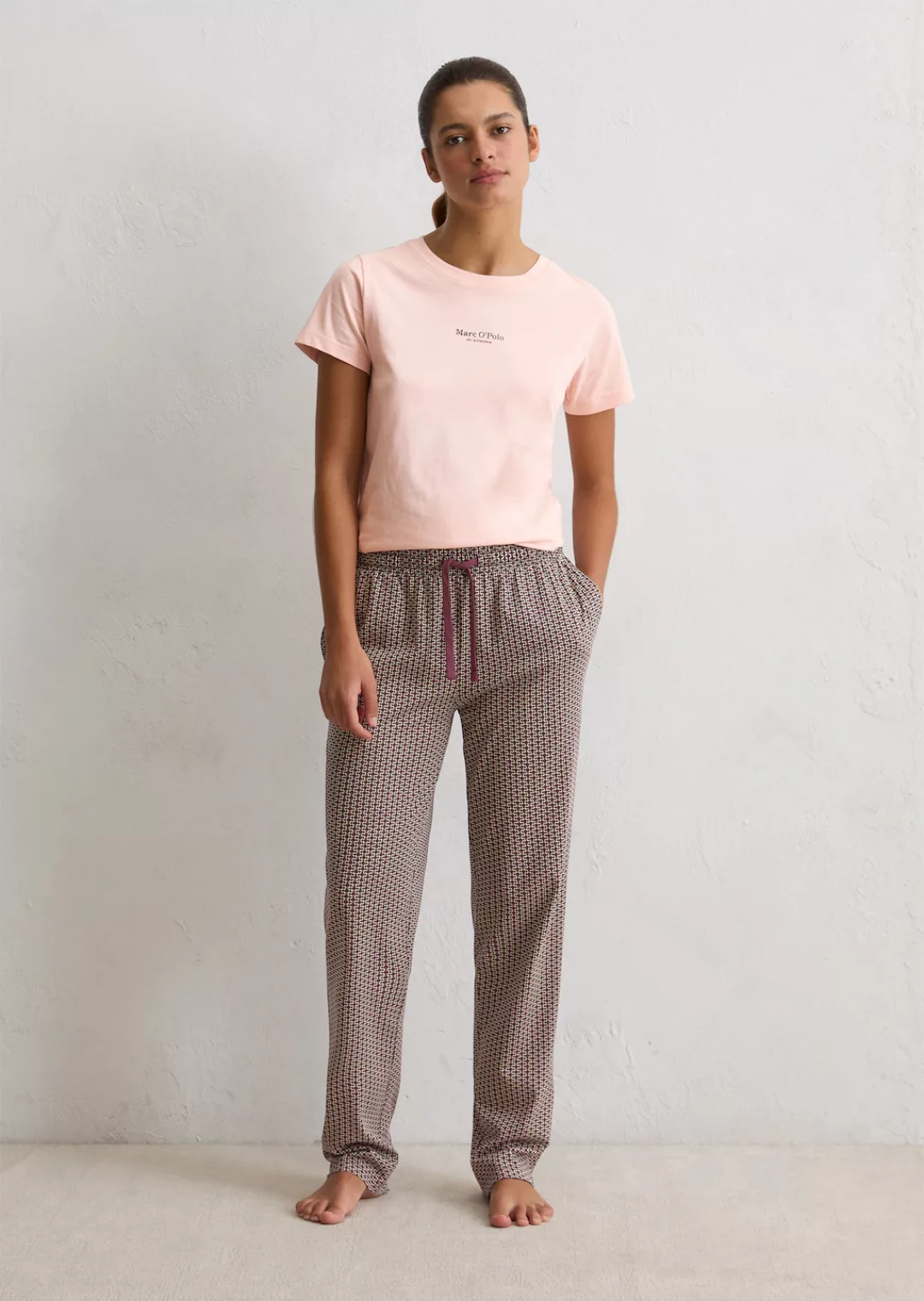 Marc OPolo Loungehose "Mix N Match Cotton", seitliche Taschen, Gummizug, Ba günstig online kaufen