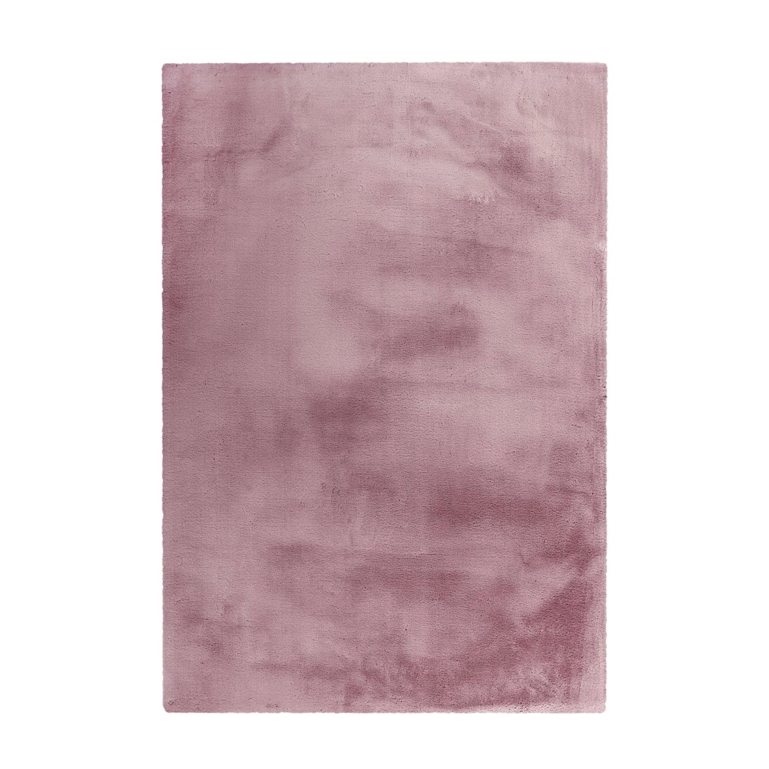 MeGusta Hochflorteppich Uni Rosa Weiche Haptik 80 x 150 cm günstig online kaufen