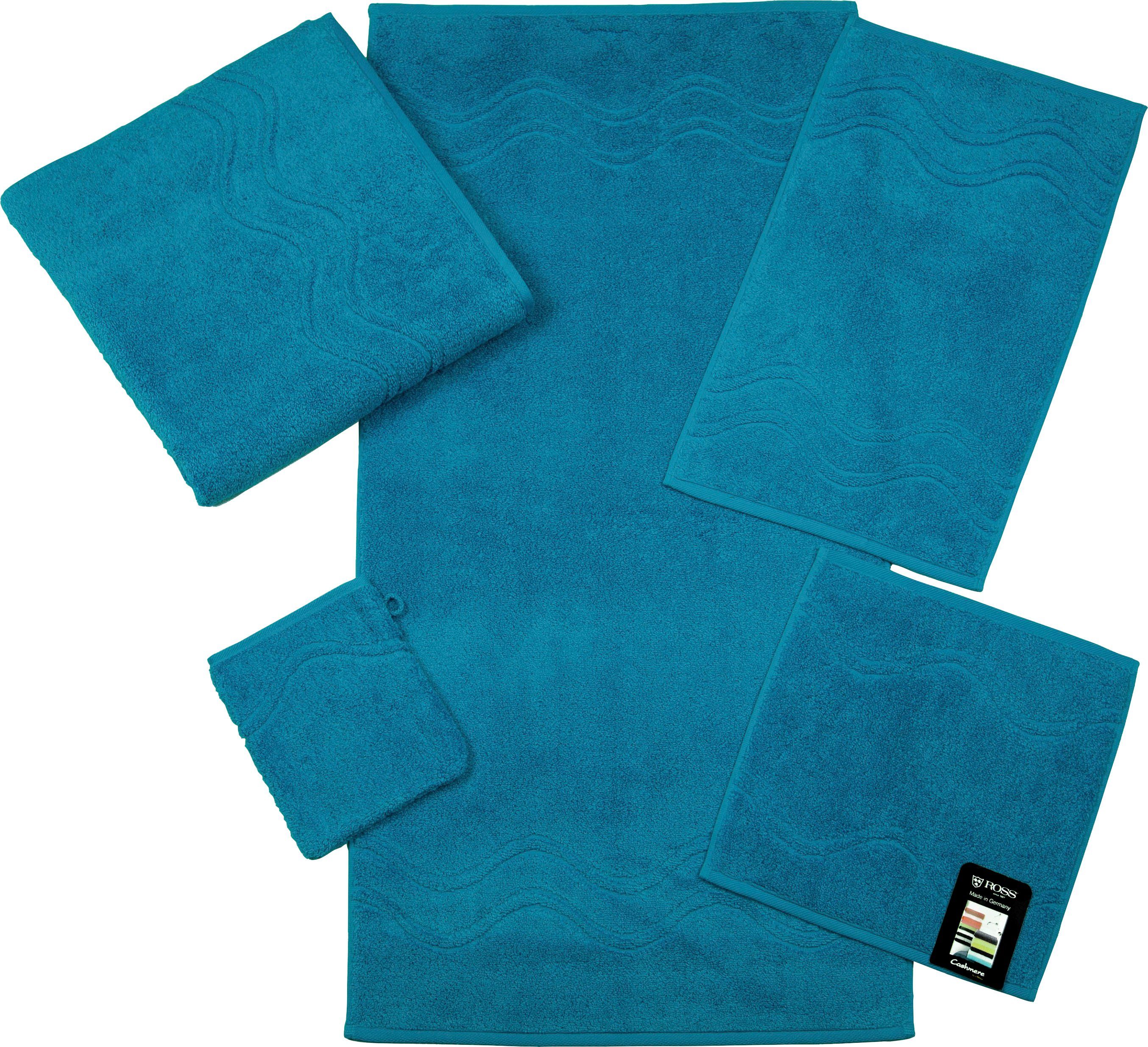 ROSS Gästehandtuch Cashmere feeling, Frottier (Packung, günstig online kaufen