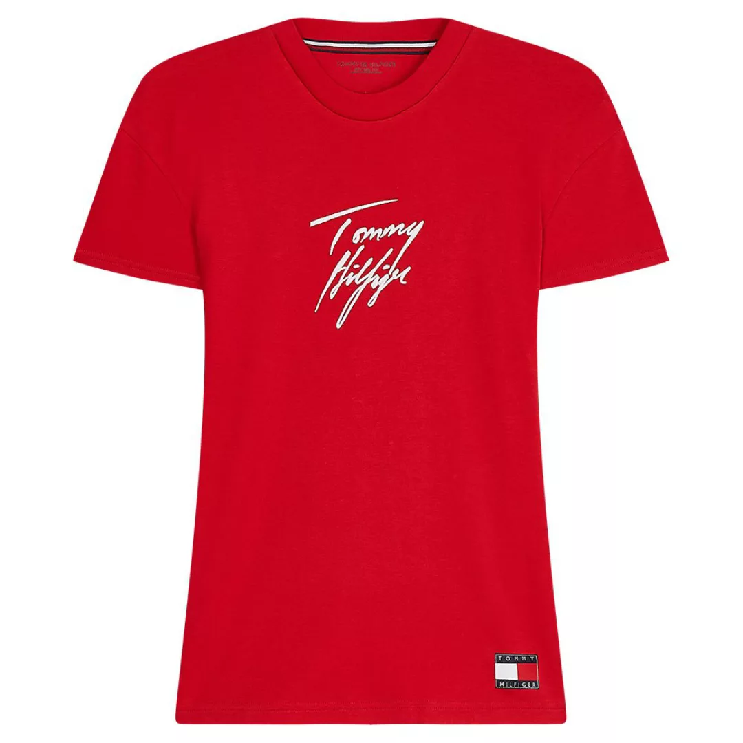 Tommy Hilfiger Underwear Logo Crew Neck Funktionsunterhemd L Primary Red günstig online kaufen