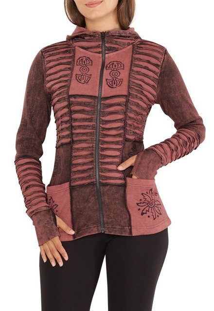 PUREWONDER Kurzjacke Patchwork-Jacke jk23 für Sommer und Übergangszeit günstig online kaufen