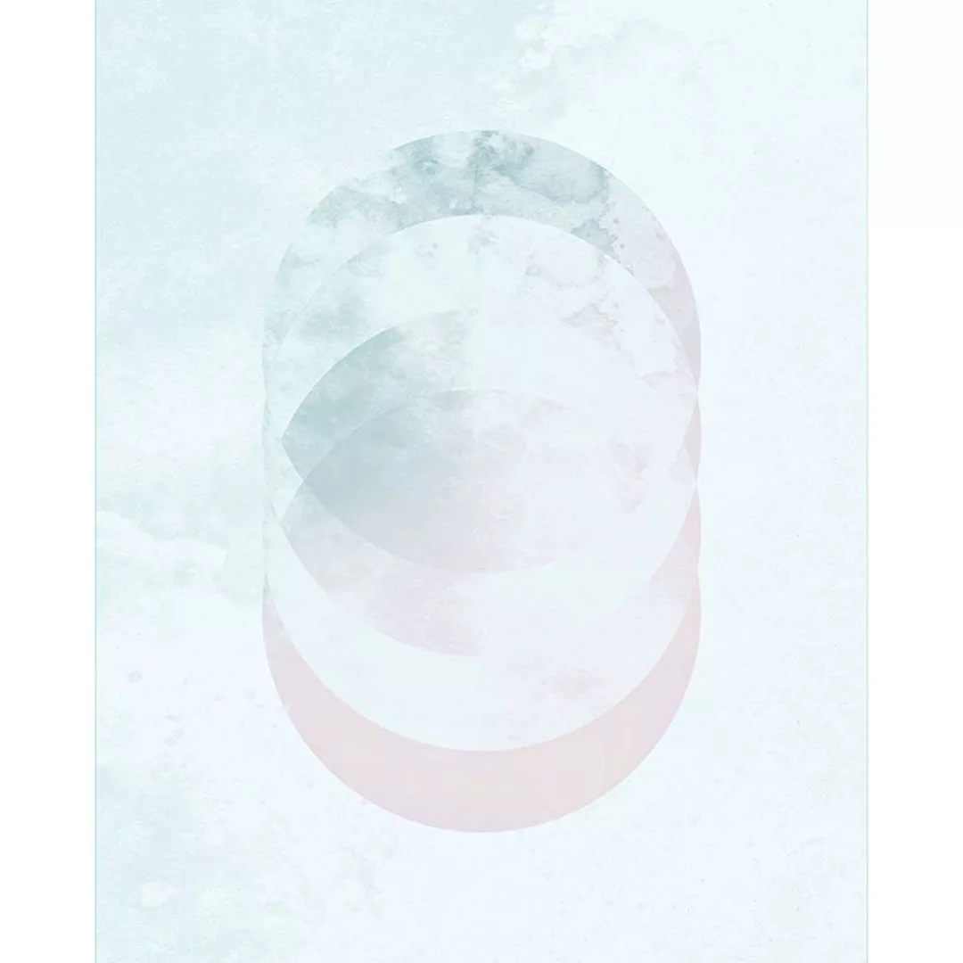 Komar Wandbild Tessera Glacies Abstrakt B/L: ca. 40x50 cm günstig online kaufen