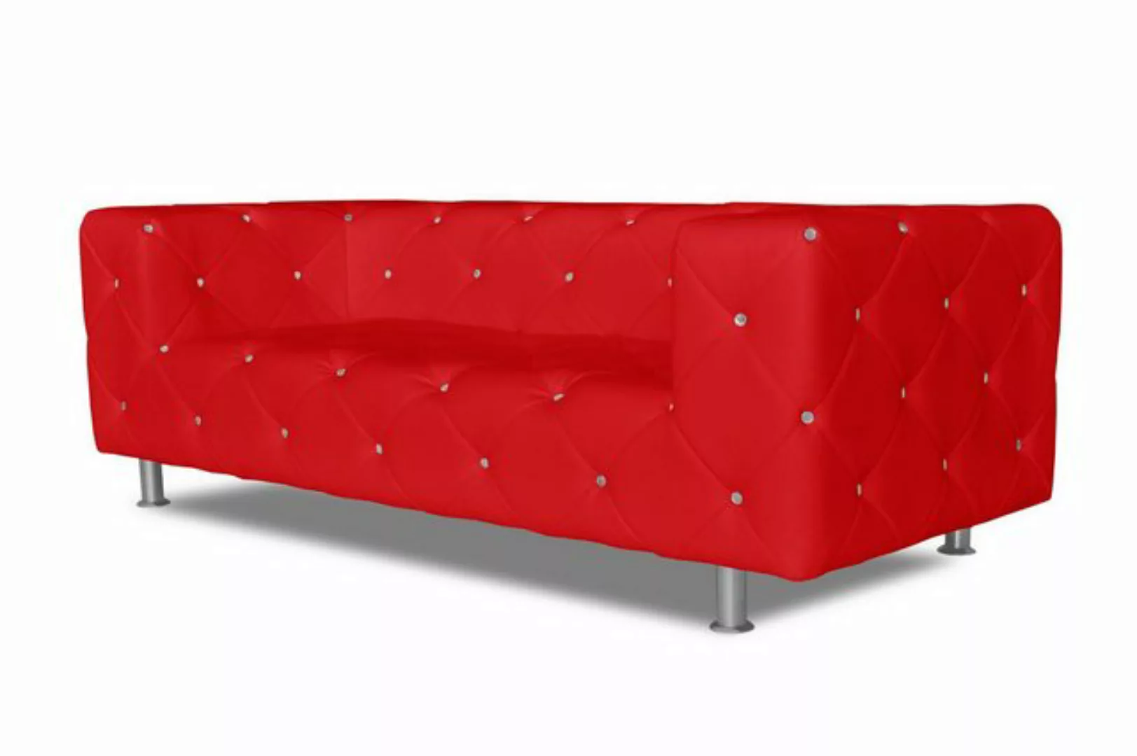 Xlmoebel Sofa Dreisitzer Designer-Sofa Polstercouch Stoffsofa Moderner Rela günstig online kaufen