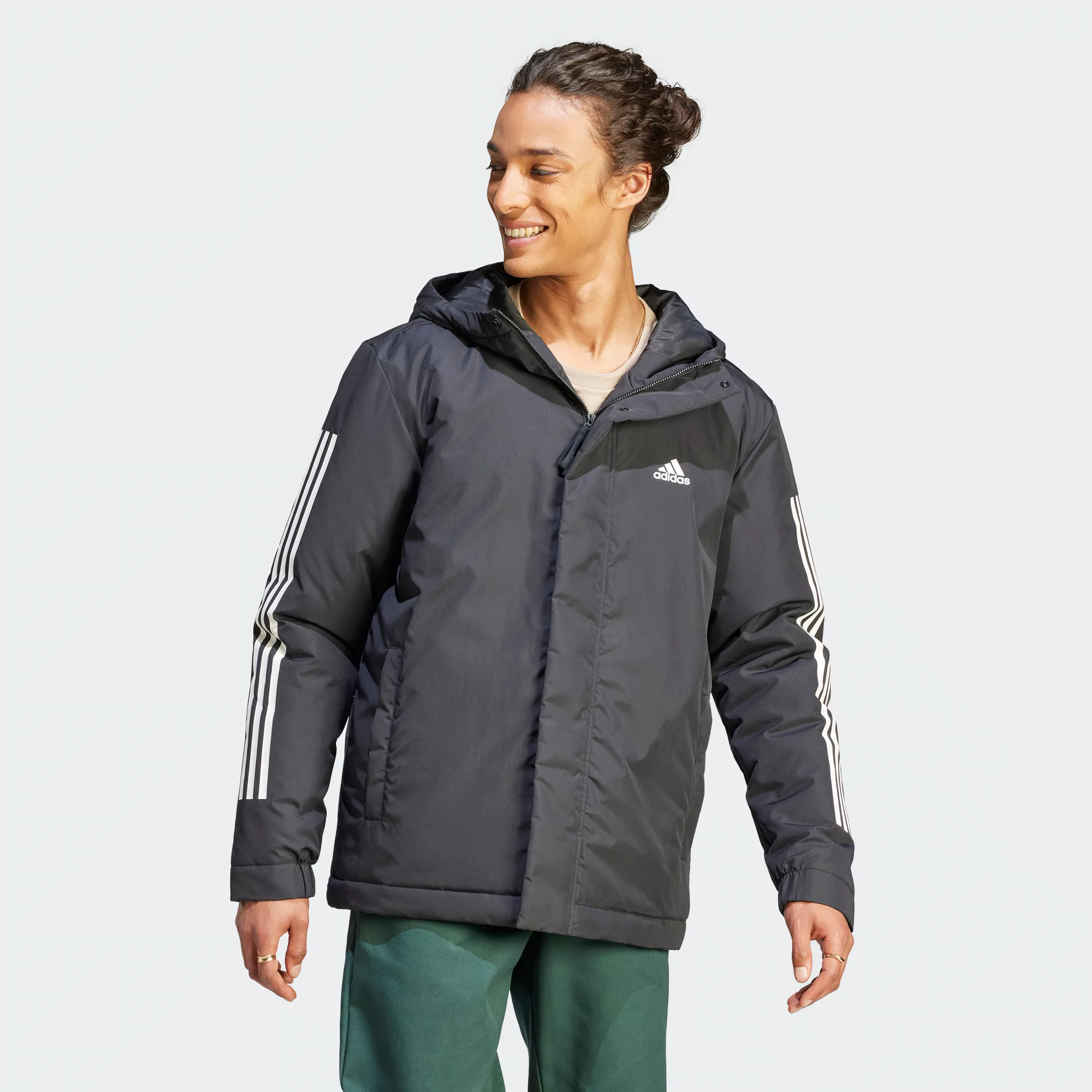 adidas Sportswear Outdoorjacke "3S HOODED JKT" günstig online kaufen