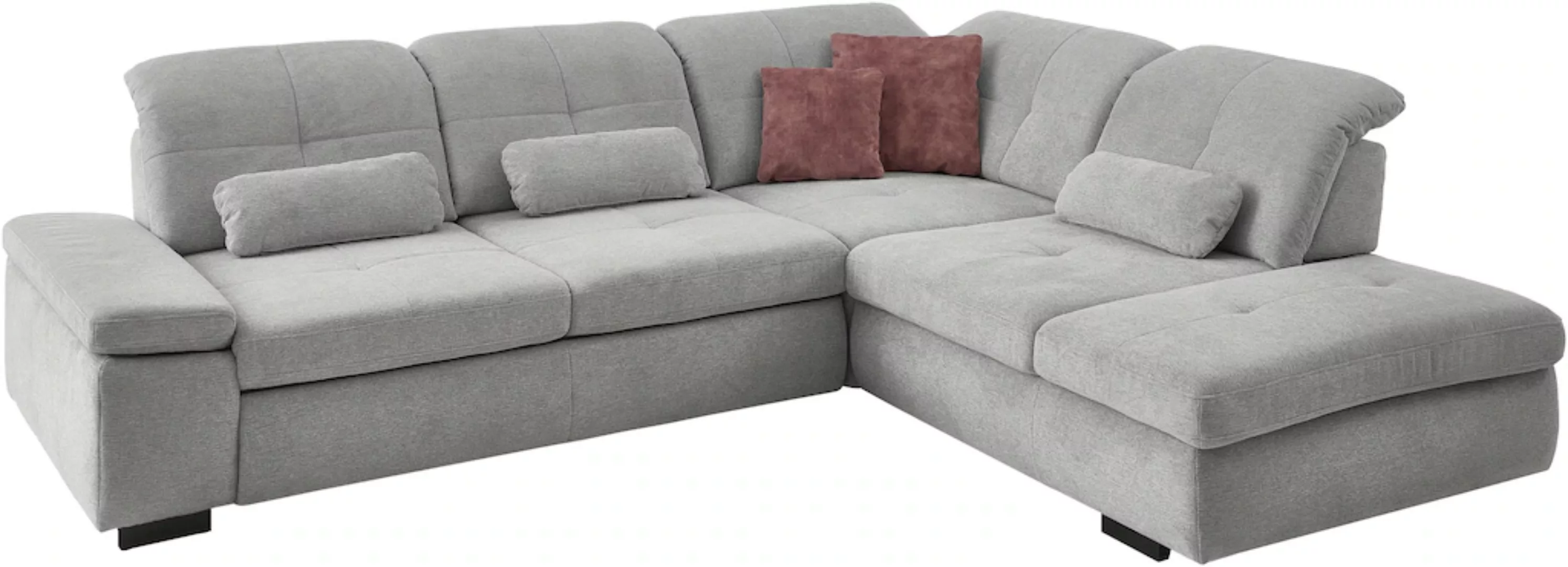 Die PlanBar Ecksofa "MP-IN16012 L-Form Kaltschaum-Polsterung", inkl. Sitzti günstig online kaufen