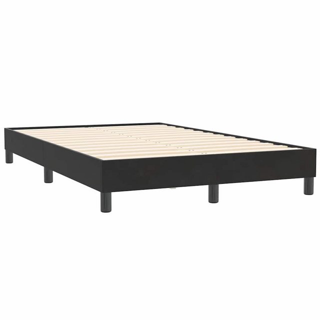 vidaXL Bett Boxspringbett ohne Matratze Schwarz 120x210 cm Samt günstig online kaufen