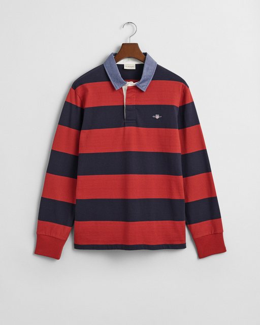 Gant Langarmshirt REG CHAMBRAY STRIPE HEAVY RUGGER günstig online kaufen