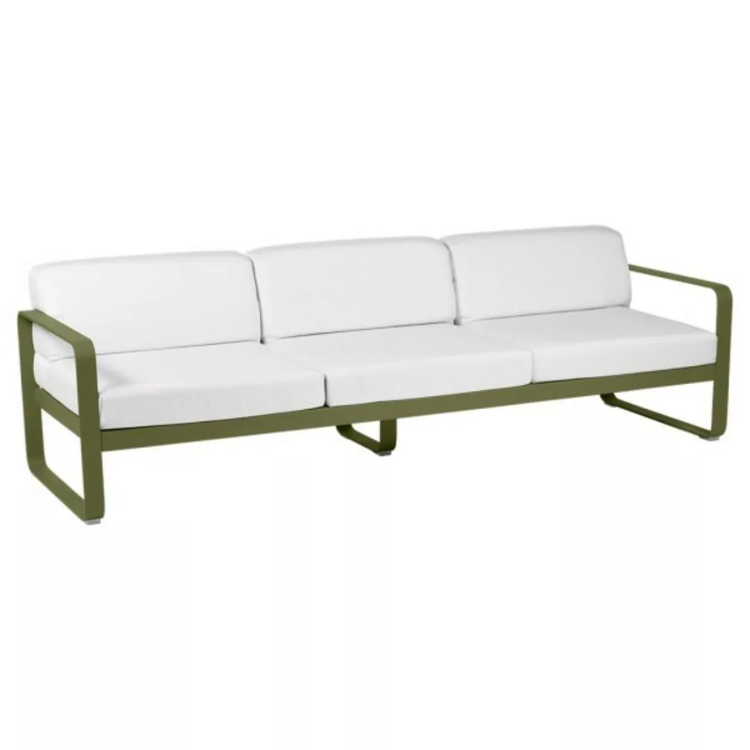 Bellevie 3-Sitzer Lounge-Sofa D3 Pesto 81 Grauweiß günstig online kaufen