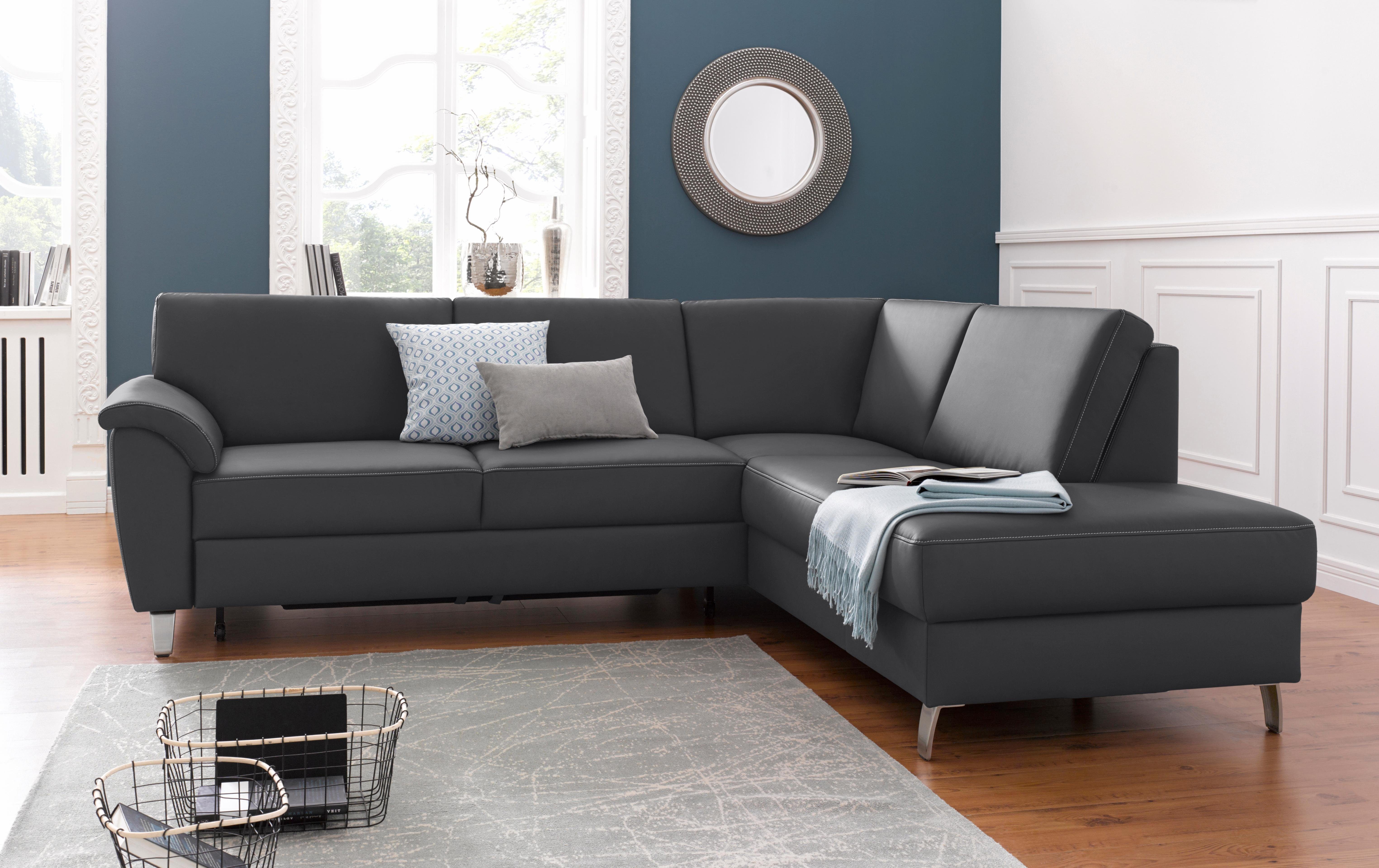 sit&more Ecksofa Texel L-Form, mit Federkern, günstig online kaufen