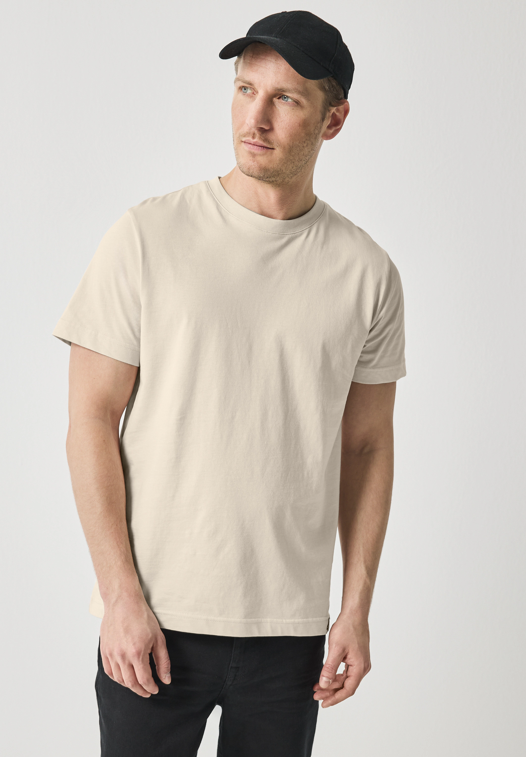 STREET ONE MEN T-Shirt, Rundhalsausschnitt günstig online kaufen