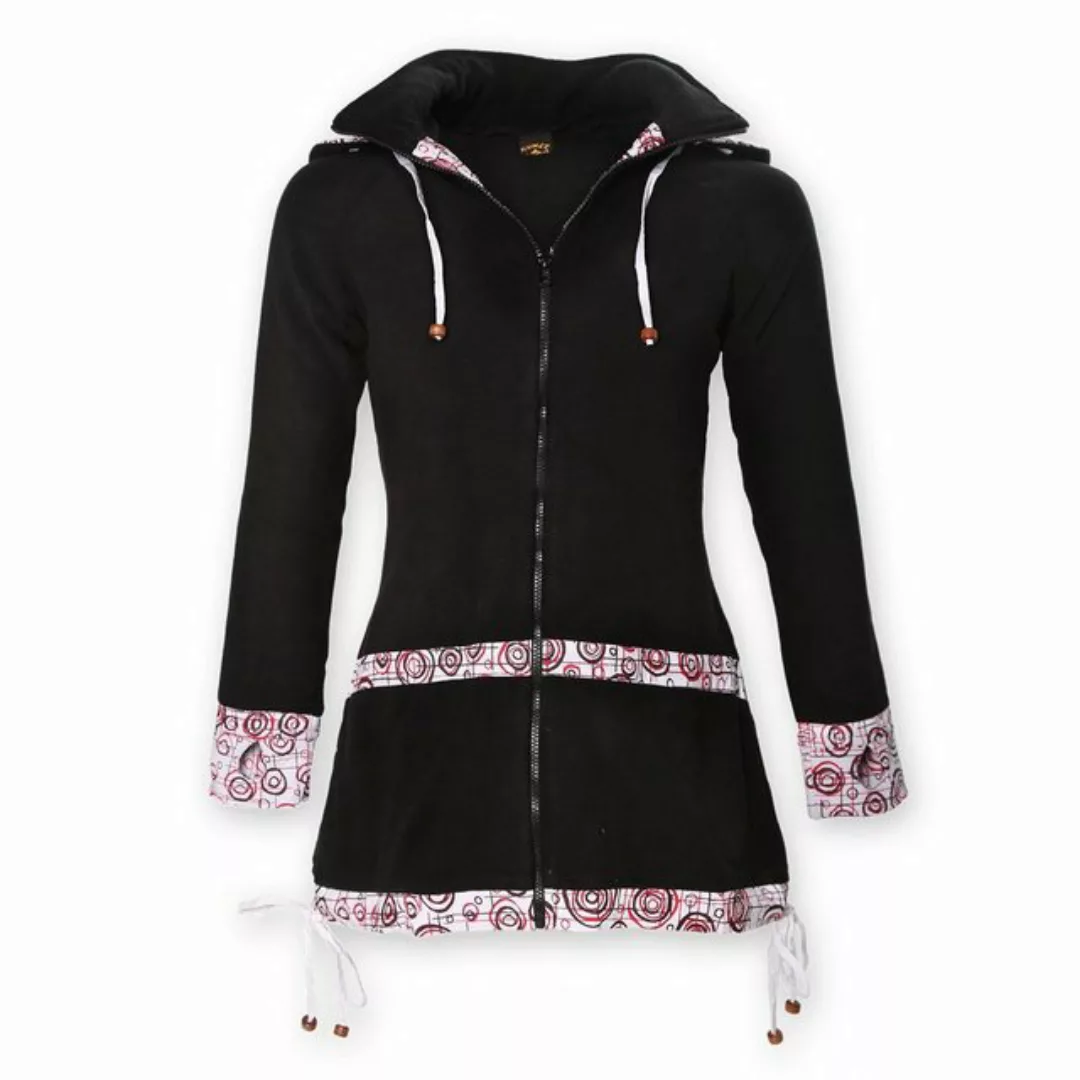 KUNST UND MAGIE Kurzjacke Kunst&Magie kurzer Damenmantel Fleece+abnehmbarer günstig online kaufen