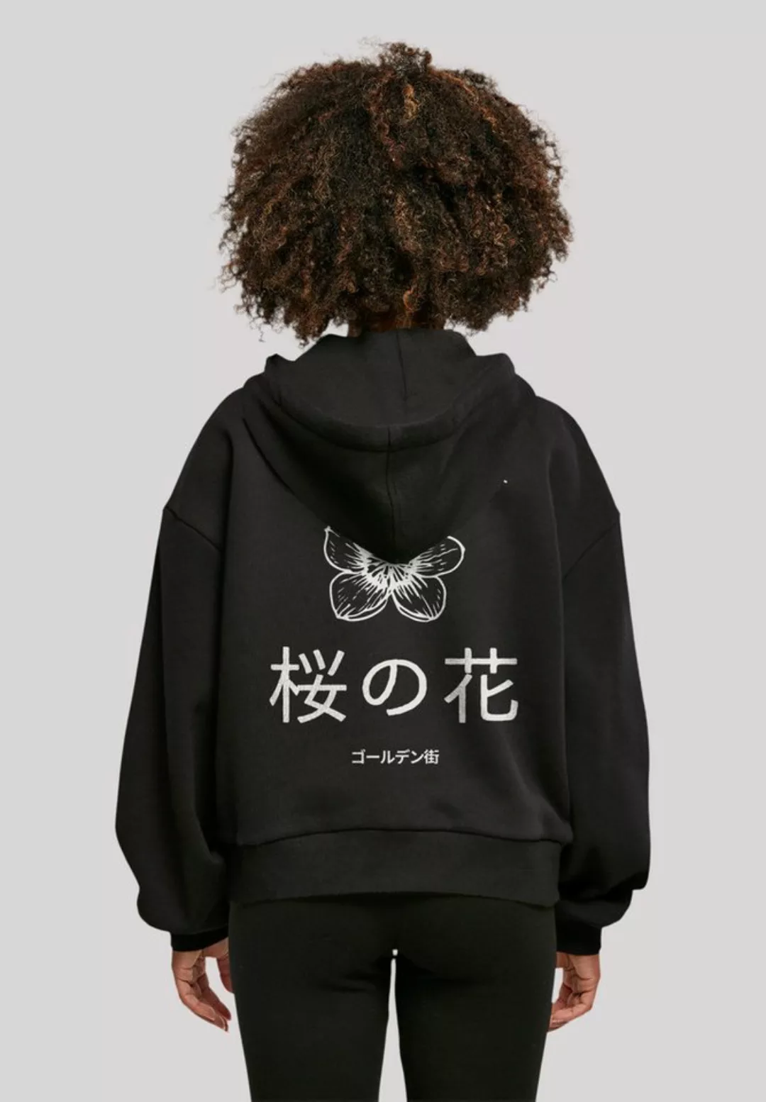 F4NT4STIC Kapuzenpullover "Kirschblüten Golden Gai", Print günstig online kaufen