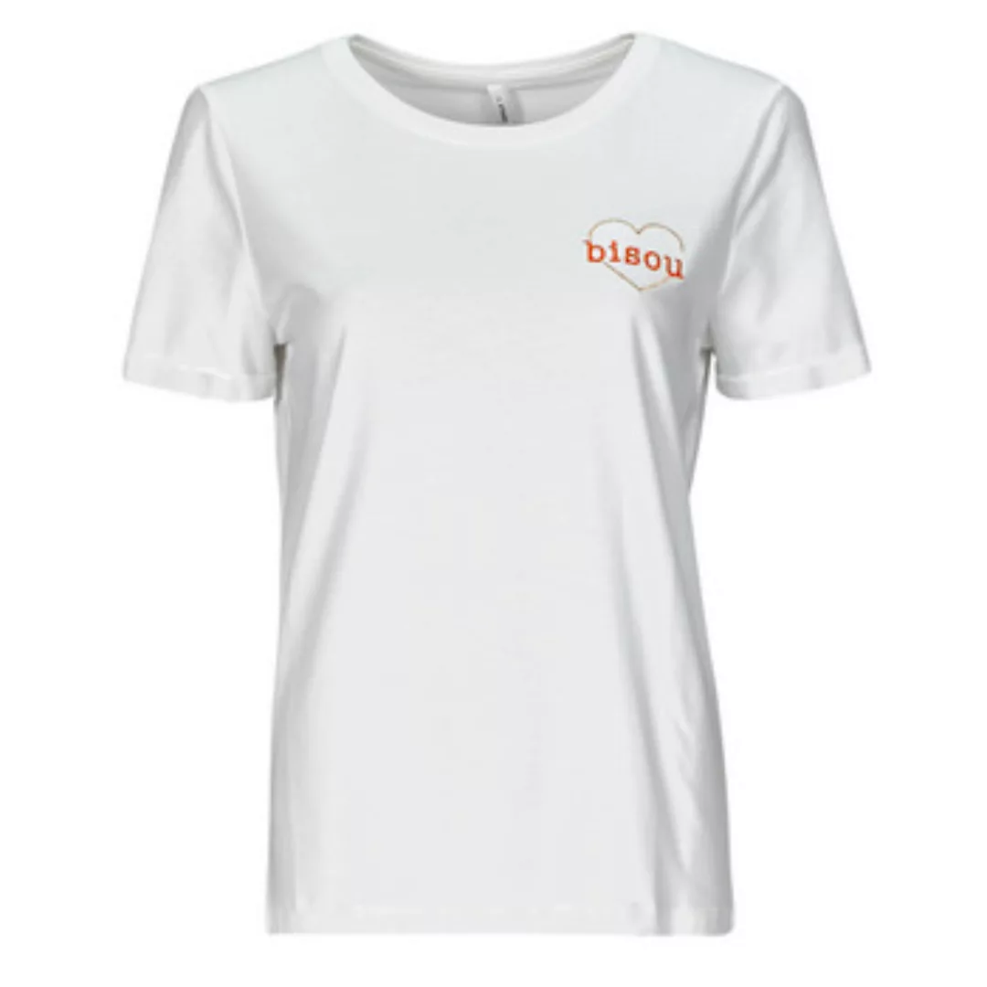 Only  T-Shirt ONLBEATE LIFE S/S HEART TOP CS JRS günstig online kaufen