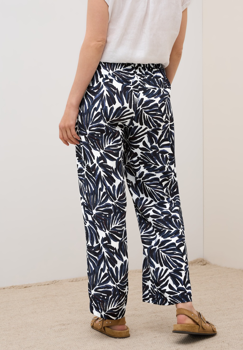 Cecil Stoffhose "Style NEELE", Sommerhose mit grafischem Muster günstig online kaufen