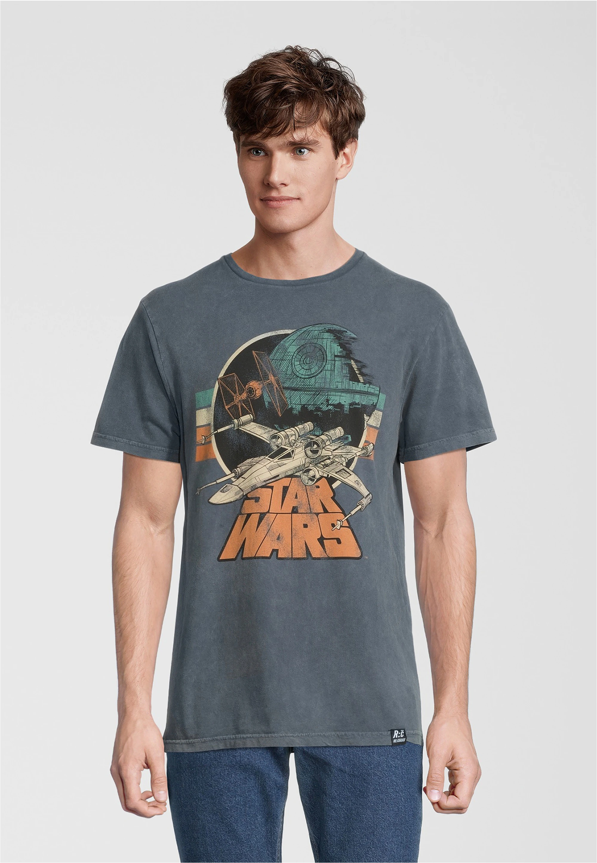 Recovered T-Shirt "Star Wars Empire Strikes Back Retro X-Wing", im zeitlose günstig online kaufen