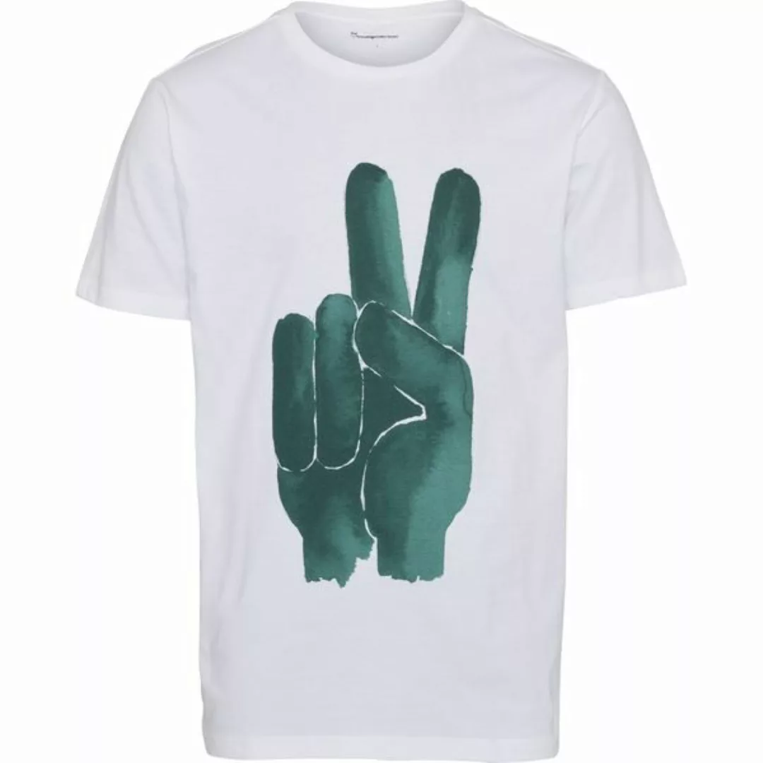 T-shirt Hand Print White günstig online kaufen