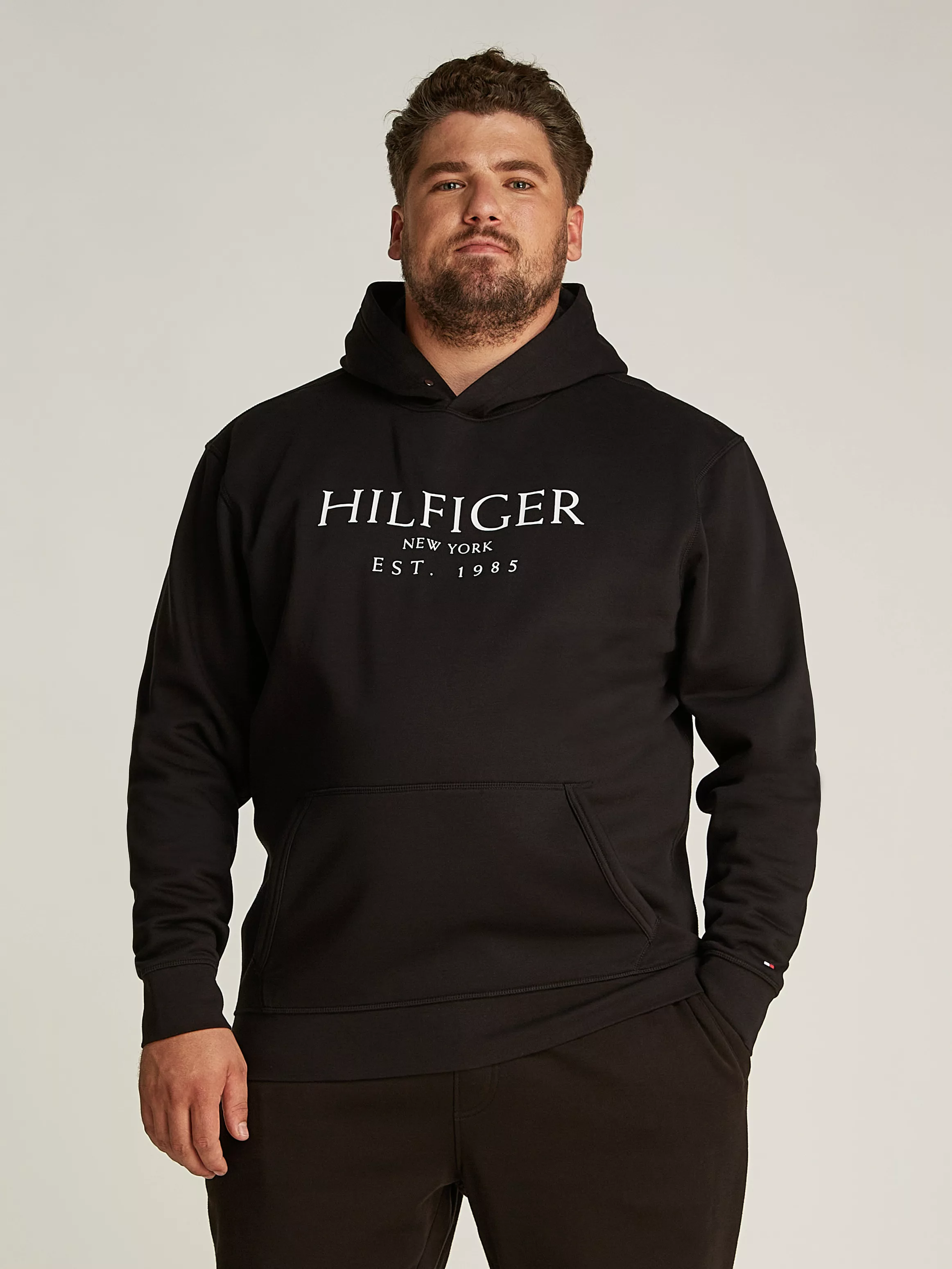 Tommy Hilfiger Big & Tall Hoodie BT-BIG HILFIGER HOODY-B in Großen Größen, günstig online kaufen