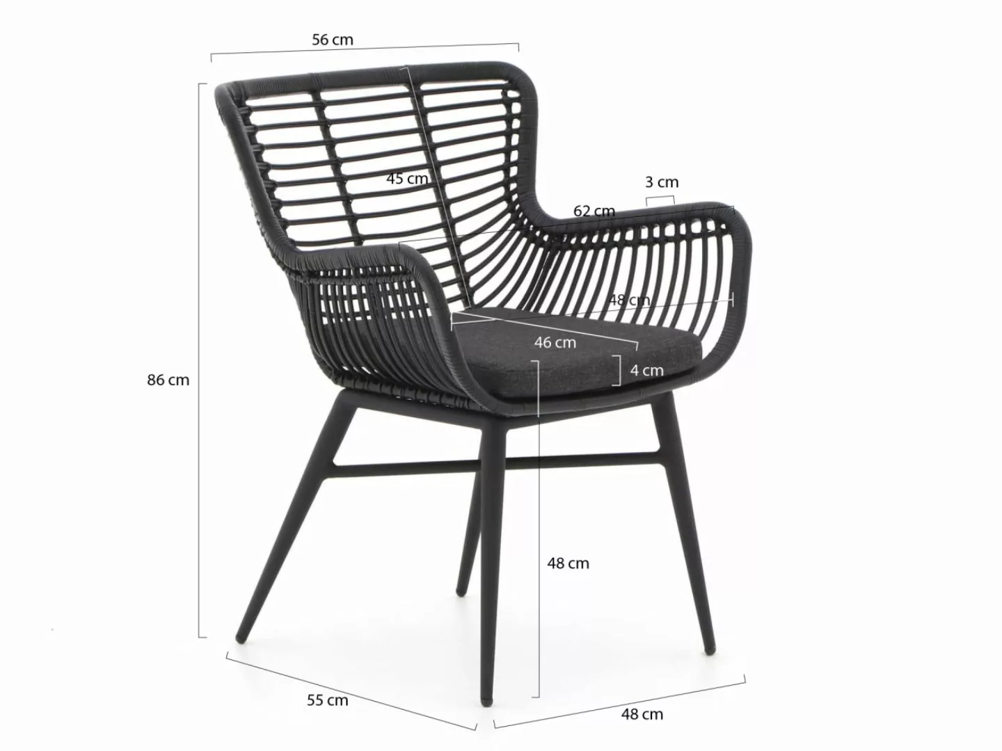 Intenso Asti/Rough-Y Ellips 240 cm Gartenmöbel-Set 7-teilig günstig online kaufen
