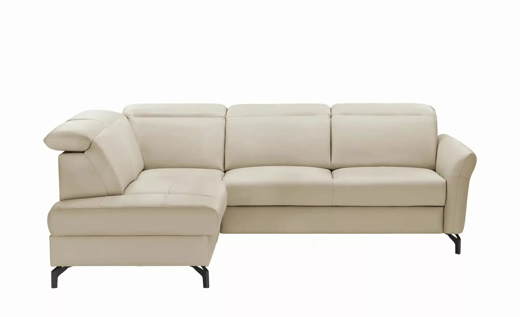 uno Ecksofa  Basel ¦ grau ¦ Maße (cm): B: 243 H: 100 T: 200 Polstermöbel > günstig online kaufen