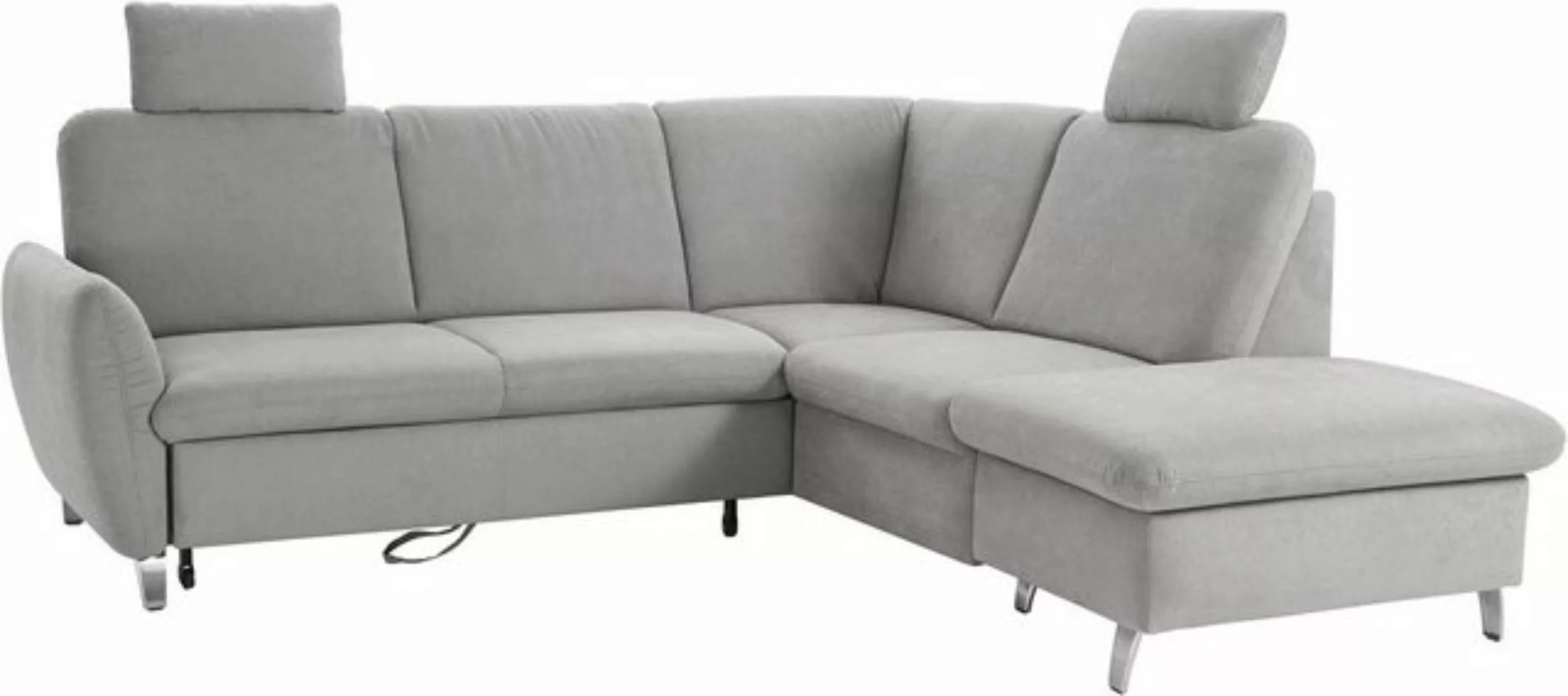 sit&more Ecksofa Daytona L-Form, mit Federkern, zwei Kopfstützen und wahlwe günstig online kaufen