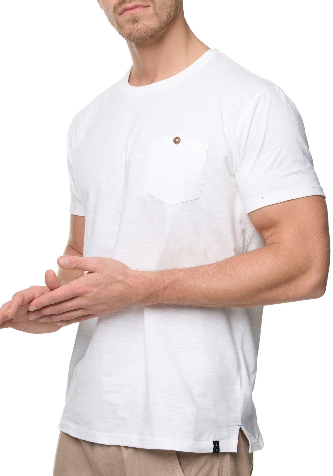 Indicode Rundhalsshirt INGiuse günstig online kaufen