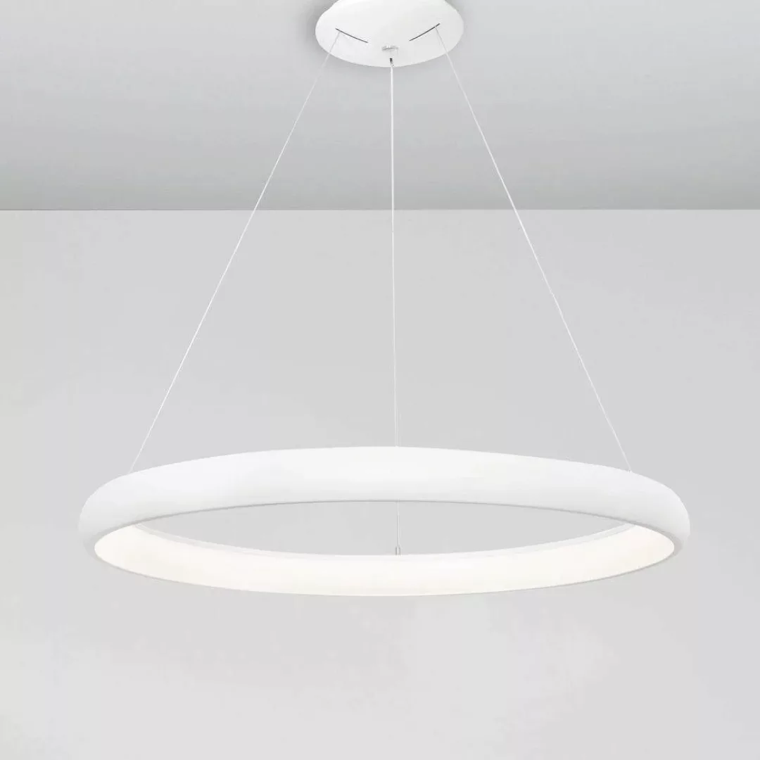 LED Pendelleuchte Albi in Weiß 50W 2500lm günstig online kaufen