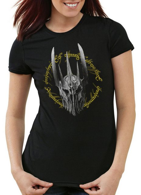 style3 T-Shirt Dunkle Ringe tolkien auenland herr der ringe lord of the rin günstig online kaufen