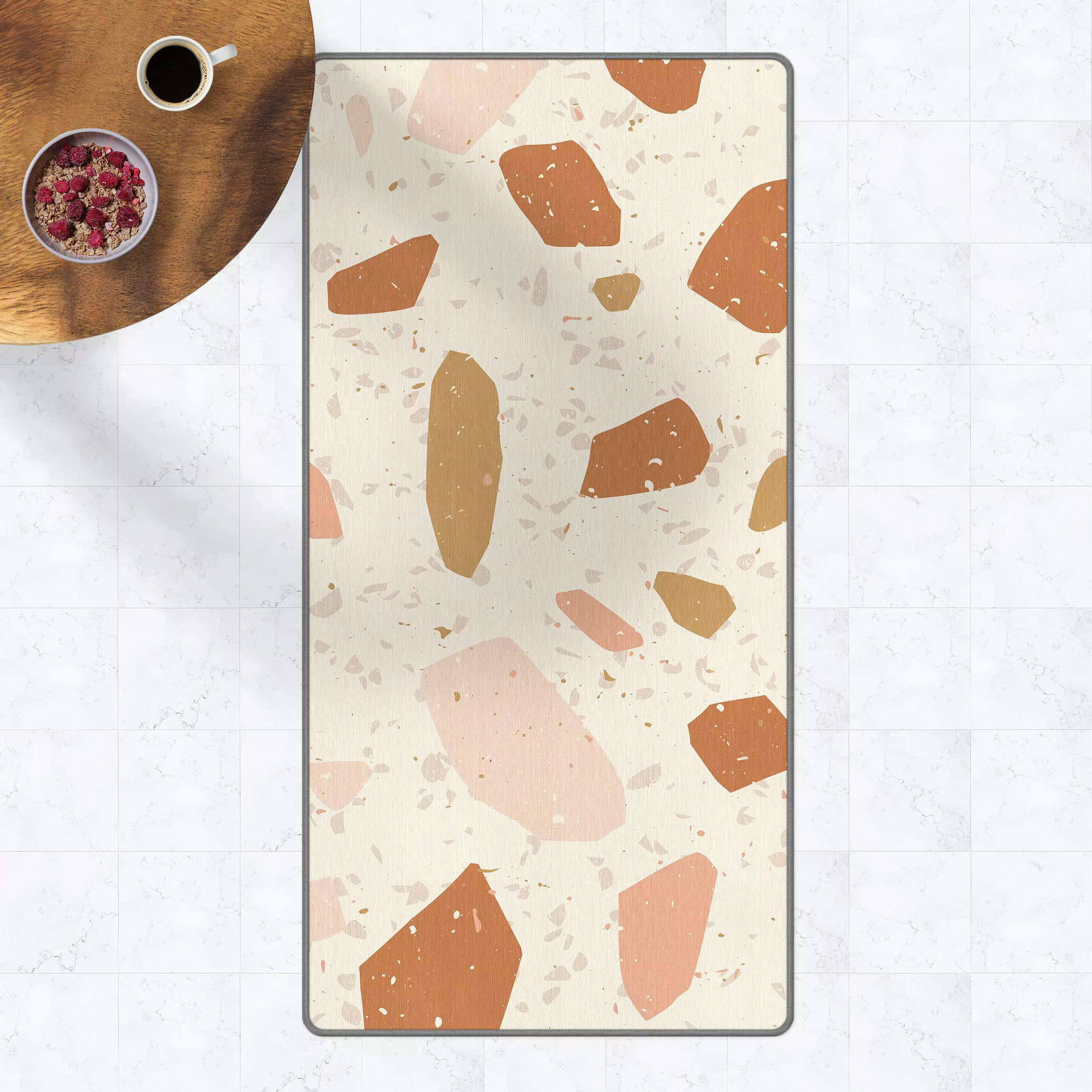 Teppich Detailliertes Terrazzo Muster Pisa günstig online kaufen