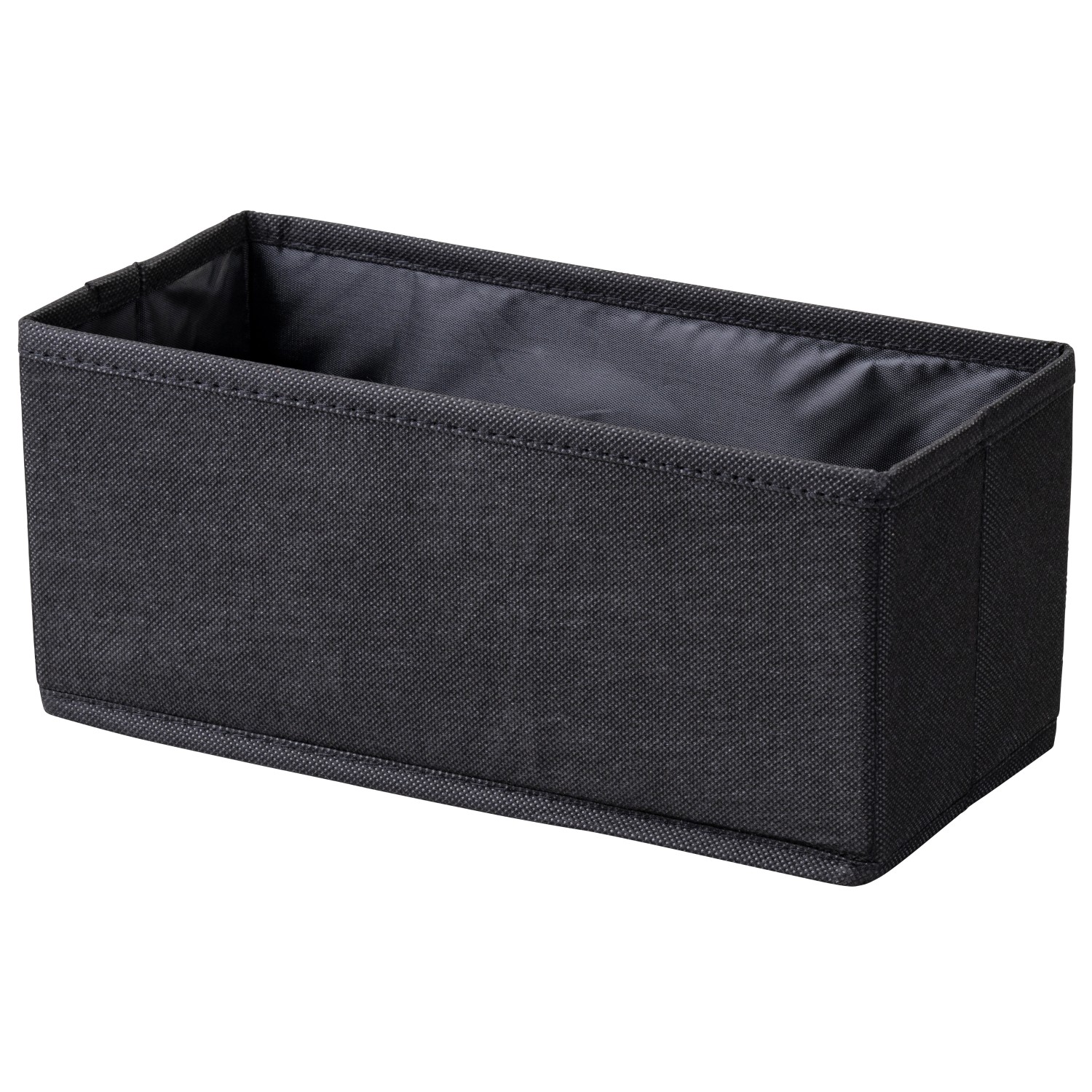 Fackelmann Universalkörbchen Textil 13 cm x 12 cm x 28 cm Schwarz günstig online kaufen