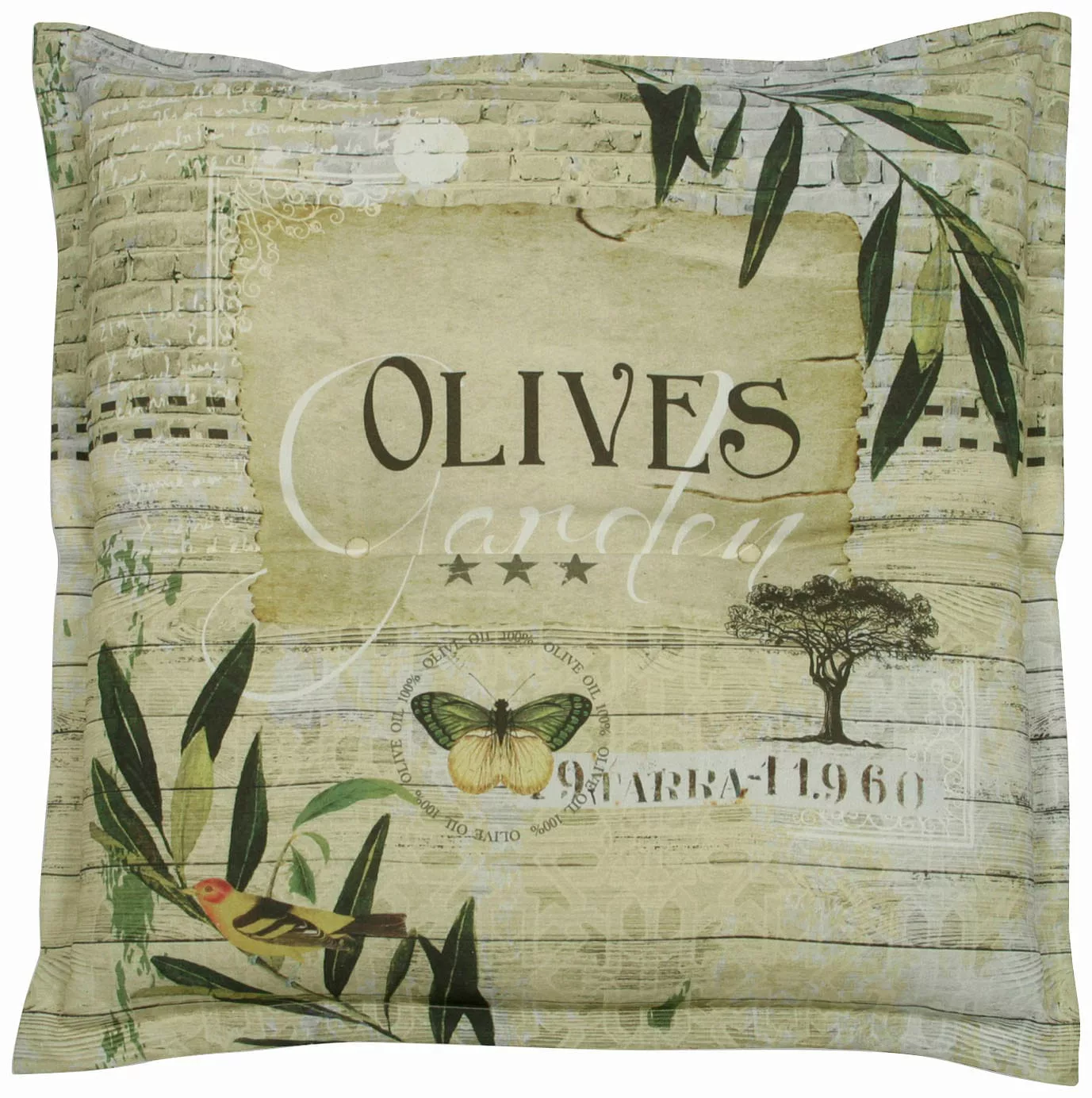 GO-DE Auflage  Olives ¦ grün ¦ Maße (cm): B: 50 H: 7 Garten > Auflagen & Ki günstig online kaufen