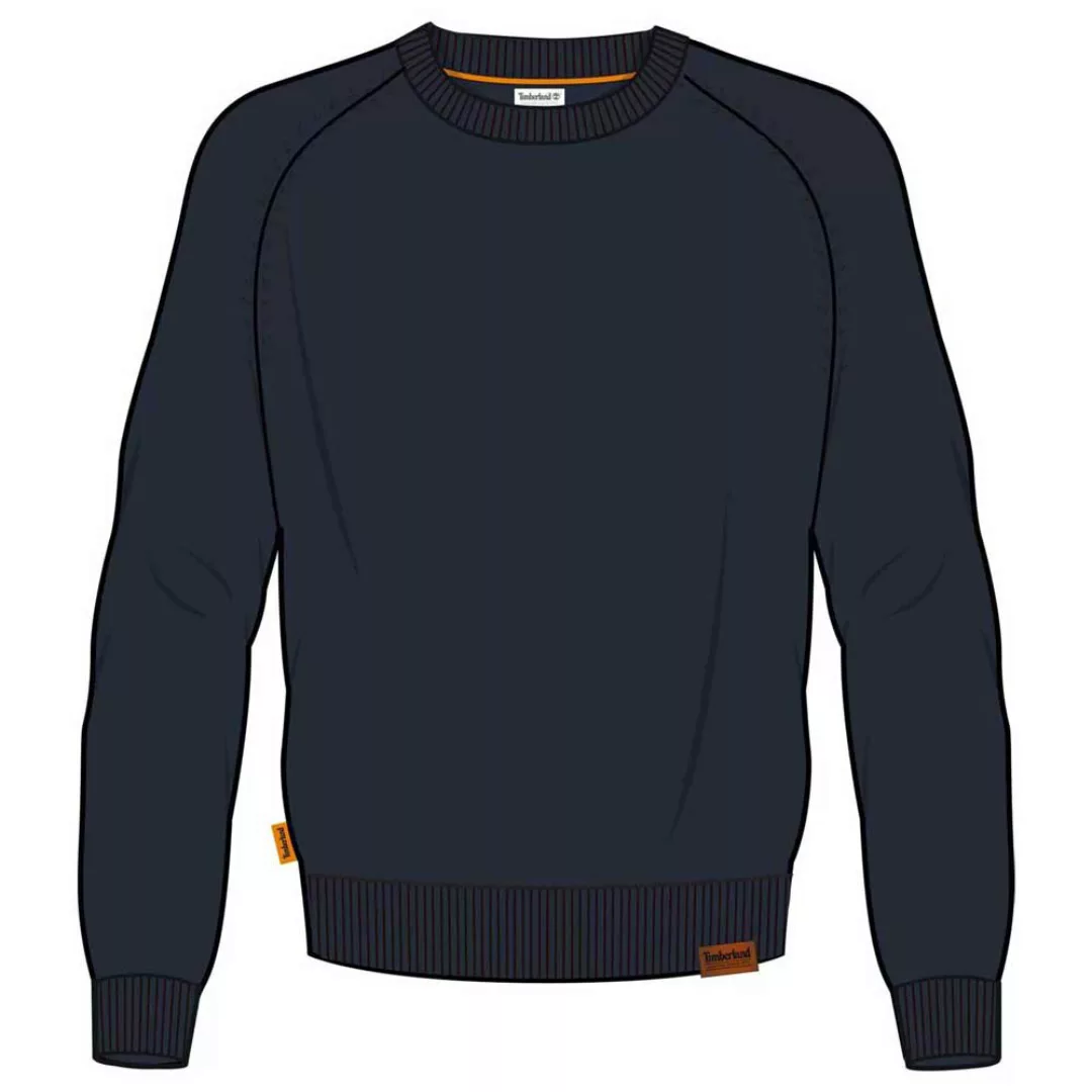 Timberland Stocker Brook Cotton Slub Crew Pullover 3XL Dark Sapphire günstig online kaufen