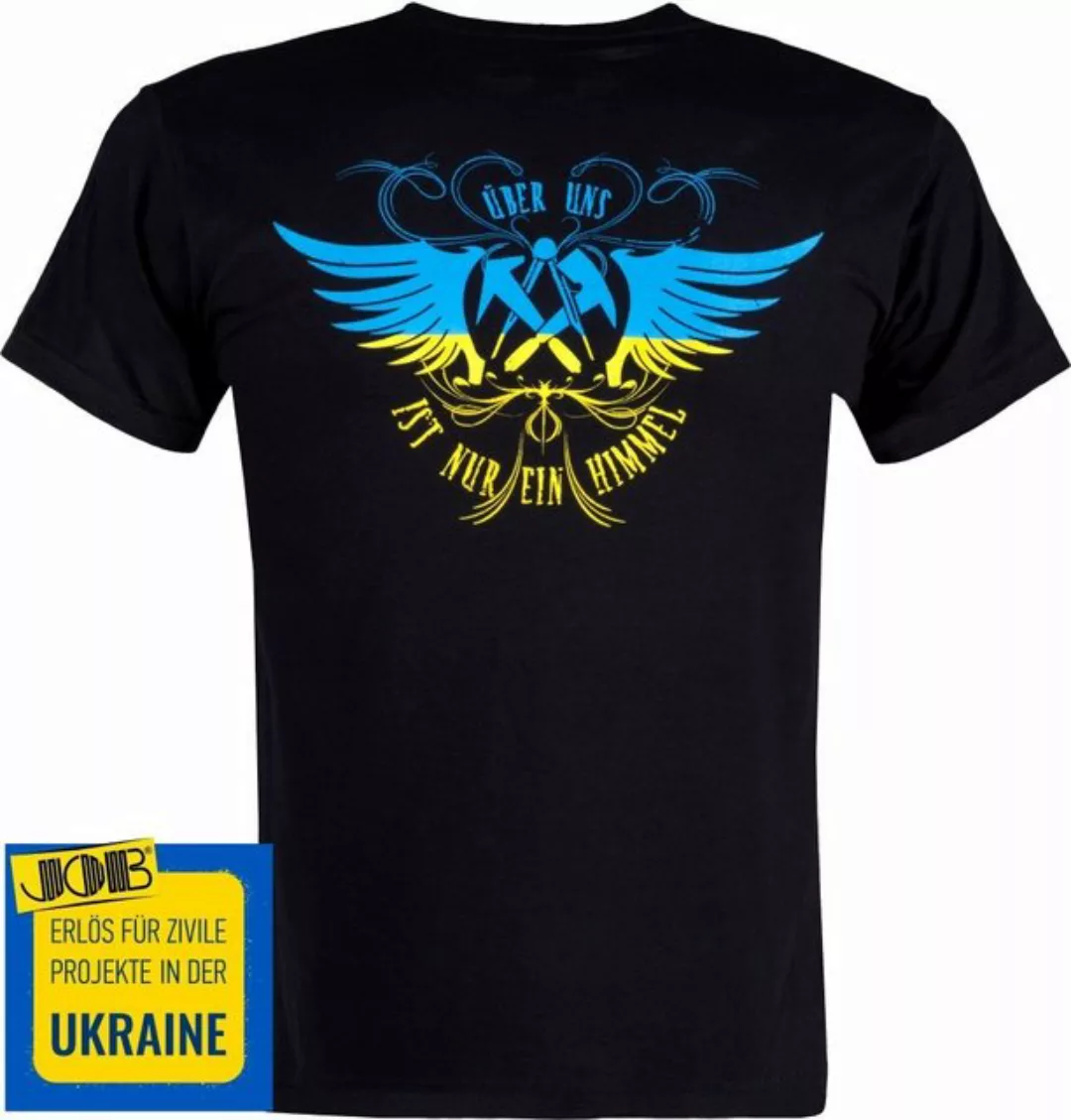 JOB Print-Shirt LIMITED-T-Shirt DACHDECKER-UKRAINE günstig online kaufen