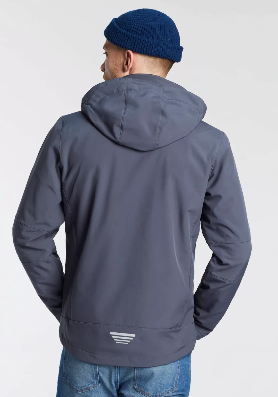 CMP Softshelljacke "MAN JACKET ZIP HOOD", mit Kapuze günstig online kaufen