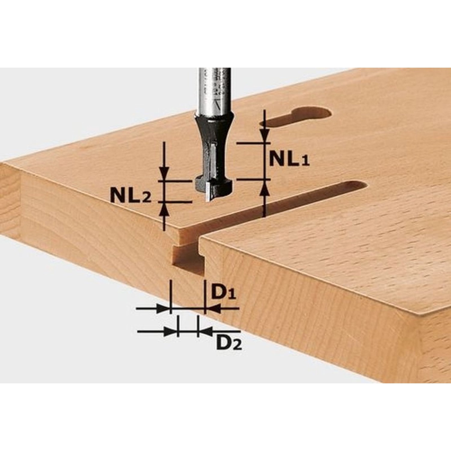 Festool T-Nutfräser HW S8 D10,5/NL13 - 491035 günstig online kaufen