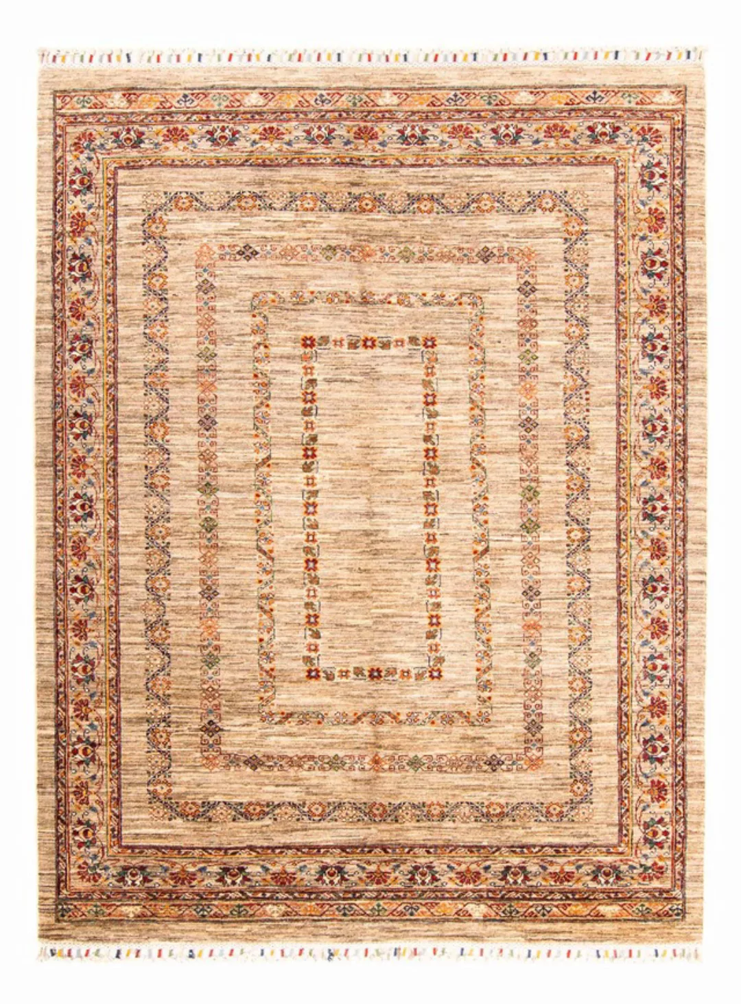 morgenland Wollteppich »Gabbeh - Loribaft Perser - 141 x 73 cm - beige«, re günstig online kaufen