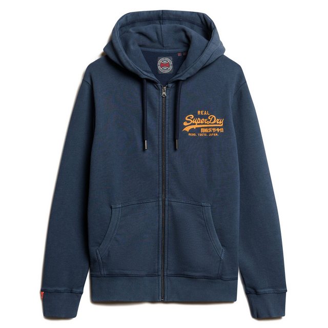 Superdry Sweatshirt Herren Sweatjacke mit Kapuze - Embroidered günstig online kaufen