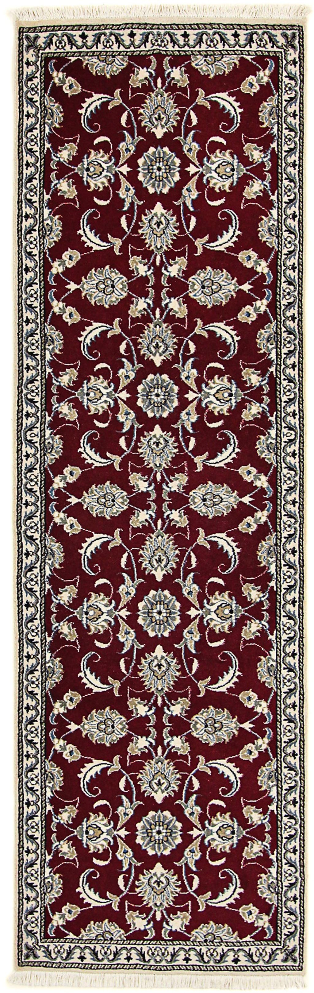 morgenland Orientteppich »Perser - Nain - 256 x 77 cm - dunkelrot«, rechtec günstig online kaufen
