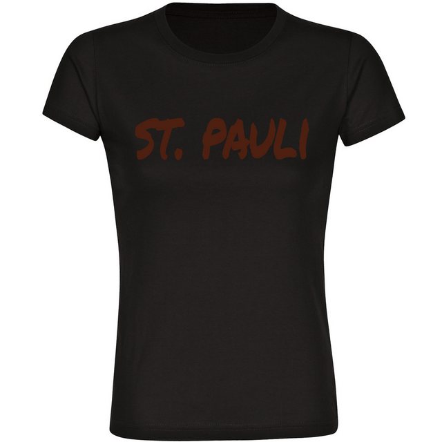 multifanshop T-Shirt Damen St. Pauli - Textmarker - Frauen günstig online kaufen