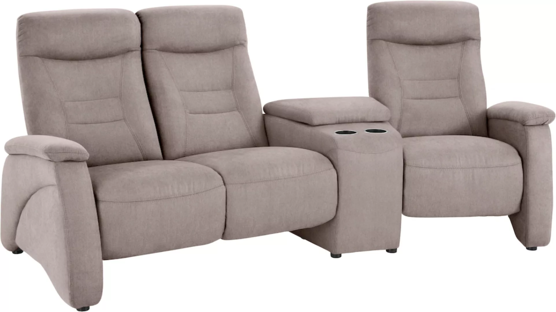 exxpo - sofa fashion 3-Sitzer »Ascoli, Kinosofa mit hohem Sitzkomfort, bequ günstig online kaufen