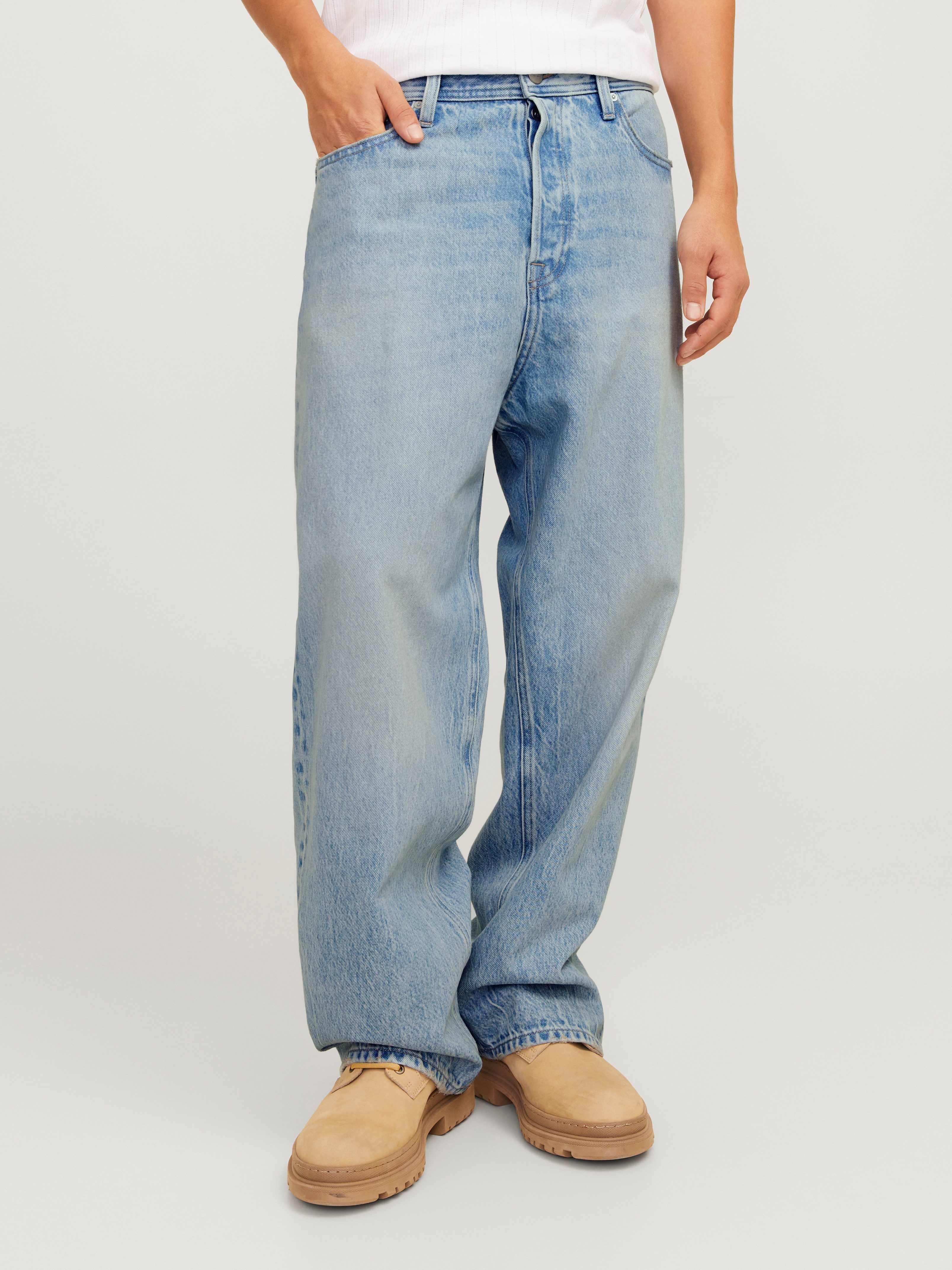 Jack & Jones Relax-fit-Jeans "JJIALEX mit cleanem Look und Taschenvielfalt" günstig online kaufen