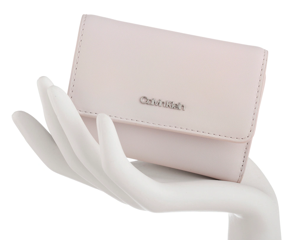 Calvin Klein Geldbörse "CK MUST SMALL TRIFOLD W/ZIP", Damen Geldbeutel, Por günstig online kaufen