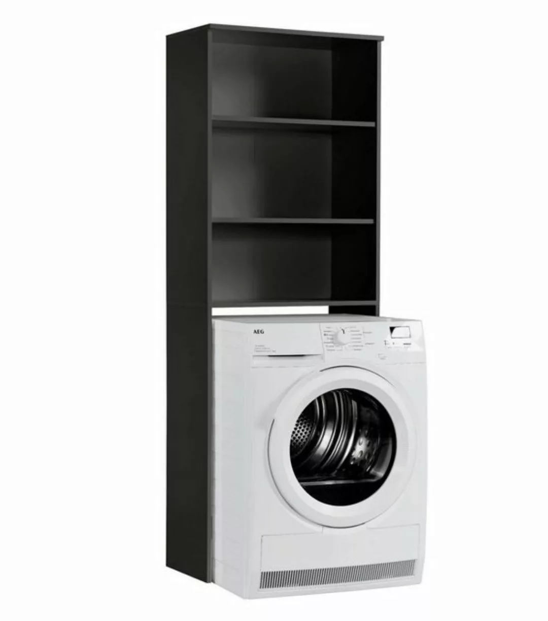 mokebo Waschmaschinenumbauschrank Der Saubermann (Offen) Waschmaschinenschr günstig online kaufen