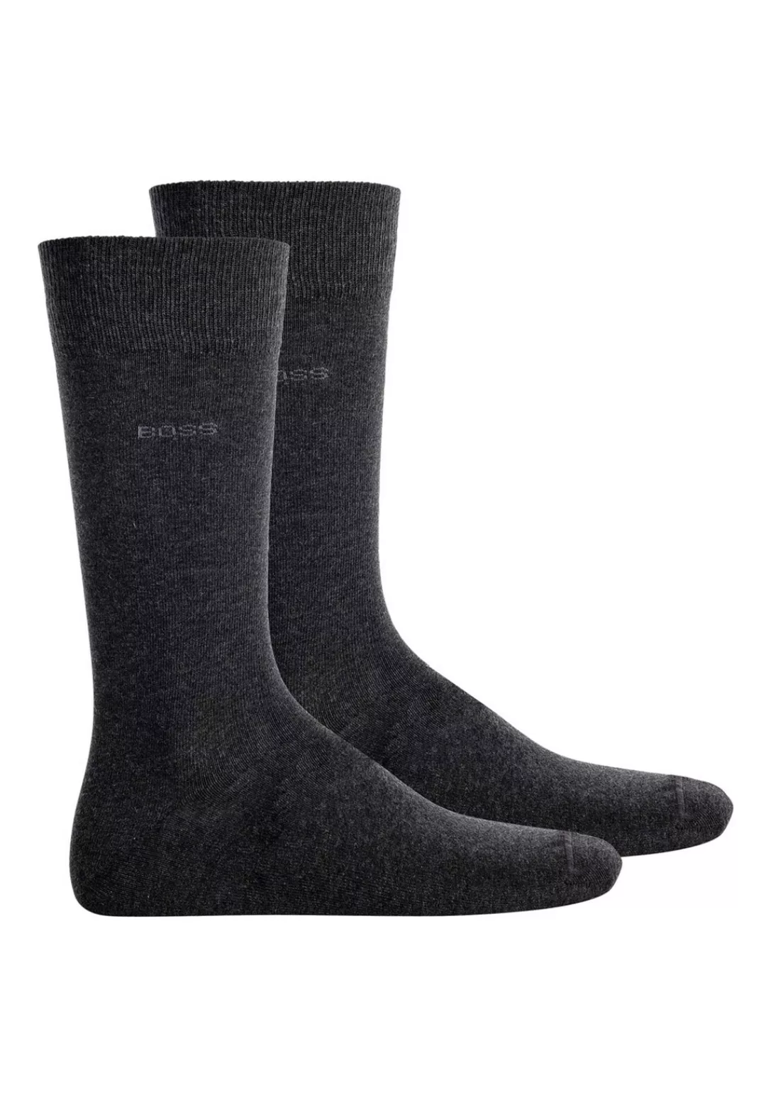 BOSS Businesssocken "2P RS Uni CC", (Packung, 2 Paar, 2er), mit Markenlogo günstig online kaufen