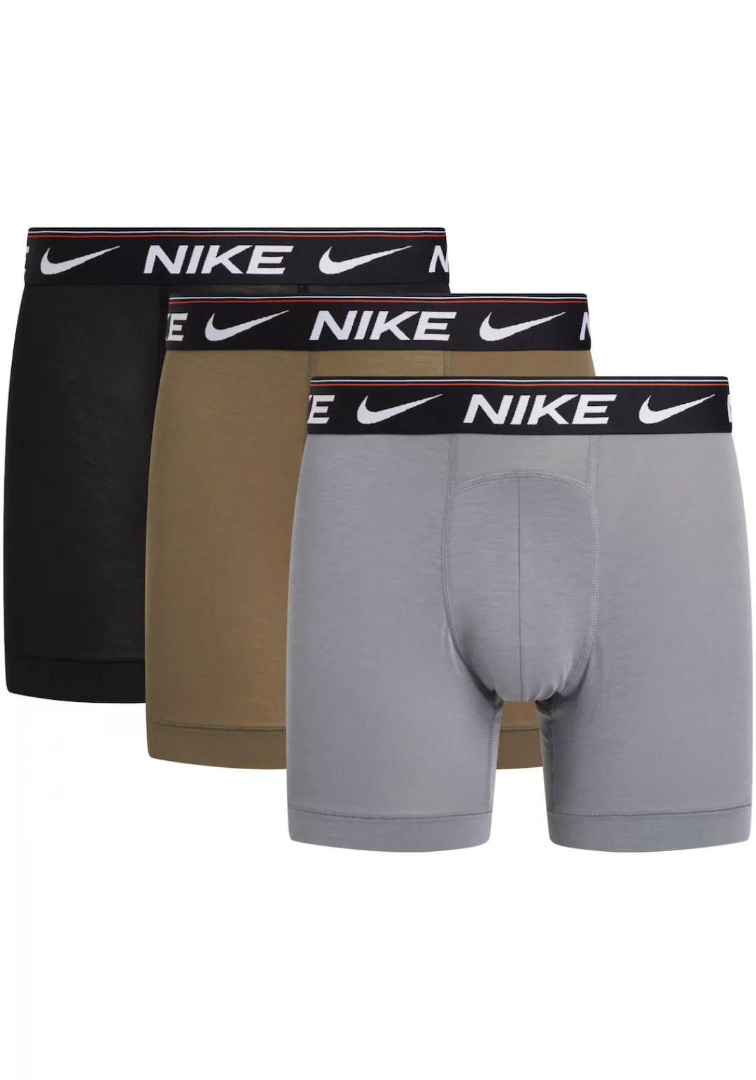 NIKE Underwear Boxer "BOXER BRIEF 3PK", (Packung, 3 St., 3er), mit Markenla günstig online kaufen