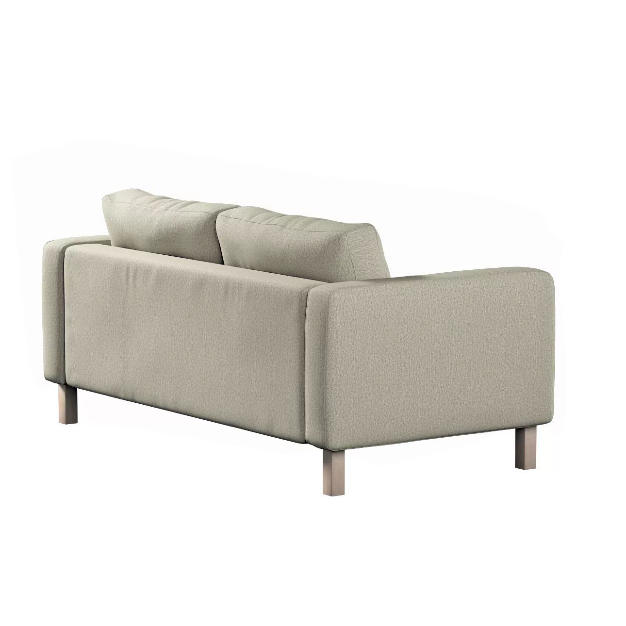 Bezug für Karlstad 2-Sitzer Sofa nicht ausklappbar, beige, Sofahusse, Karls günstig online kaufen